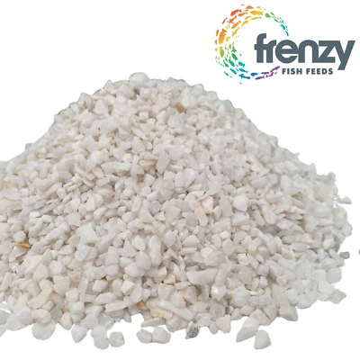 Aquascape Natural White Gravel Chip Pebble Fish Tank Aquarium 2-6mm BULK - image 1 of 3