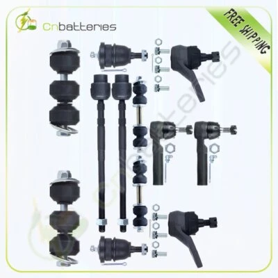 Kit de suspensión de extremo de varilla de amarre de rótula de 12 piezas para Buick LeSabre 1991-1999 Foto 1 de 4