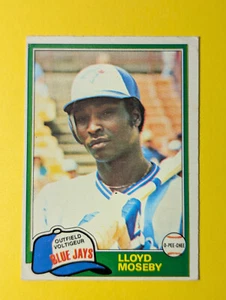 1981 O-Pee-Chee Baseball #52   Lloyd Moseby Toronto Blue Jays ....30 - Bild 1 von 2