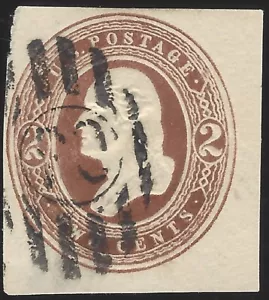 US Scott #U288 Used Fine 2 Cent 1884-1886 Stamped Envelope - Picture 1 of 1