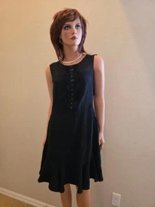 Vince Camuto Little Black Cocktail Dress size 12 Great Deal Brand New with Tags! - Picture 1 of 7