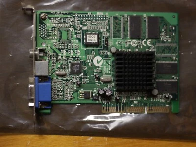 Aopen NVIDIA Riva Vanta TNT2 M64 32 MB AGP Graphics card universal AGP PA 3000+ - Image 1 of 4