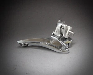 Campagnolo Record Front Derailleur / 8 Sp / Braze / Chorus Titanium - Picture 1 of 9
