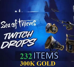 ✨Sea of Thieves TW Drops✨105☑️232 ITEMS (300k Gold)☑️Phoenix/EWR/EWS/RMS - Afbeelding 1 van 4