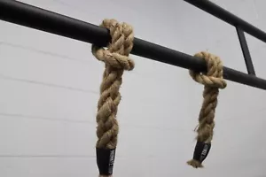 Rope Climb Pull-up Grip Forza Ninja Warrior Training Spartan Race Stongman - Foto 1 di 7