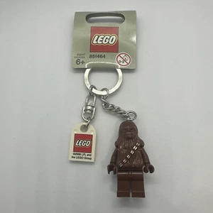 LEGO STAR WARS CHEWBACCA MINIFIGURE KEYRING KEYCHAIN 851464 RARE RETIRED - Foto 1 di 2