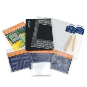 Clarity Stamps Groovi Parchment Embossing - Mini Groovi Starter Kit - Picture 1 of 5