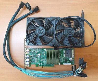 Supermicro AOC-S3008L-L8E SAS HBA with full bundle - Immagine 1 di 4