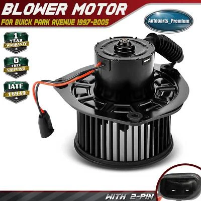 1x New Front Side HVAC Blower Motor With Wheel for Buick Park Avenue 1997-2005 - Image 1 of 4