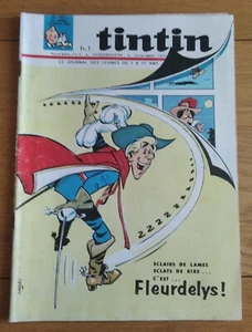 Le journal de Tintin n° 907 , couverture Luc Mazel , ( Dargaud , 10/03/1966 ) - Picture 1 of 2