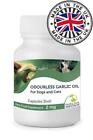 Odourless Garlic Oil 2mg for Dogs and Cats Pets 250 Capsules Health Supplements