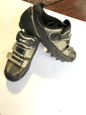 Туфли Louis Garneau Hrs-80 горный велосипед/гравий размер 38 с технологией Spd CleatTechnology легкие - Изображение 1 из 4