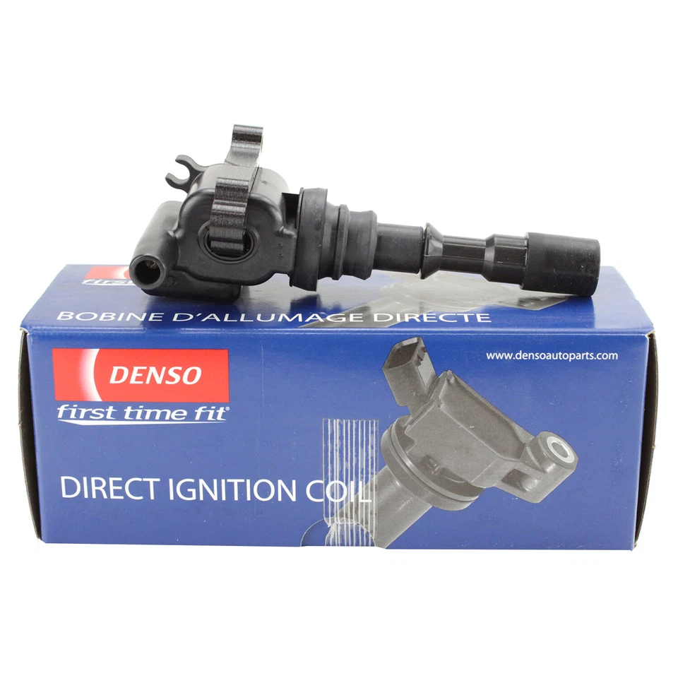 Direct Ignition Coil 673-8204 Denso for Kia Sorento 2003-2006 3.5L V6 - Image 1 of 4