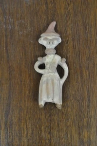 Nayarit polychrome Keramik ausgegraben in der Nähe von Zaqualpan Nayarit 7 1/2 x 3 Zoll Puppe - Bild 1 von 6