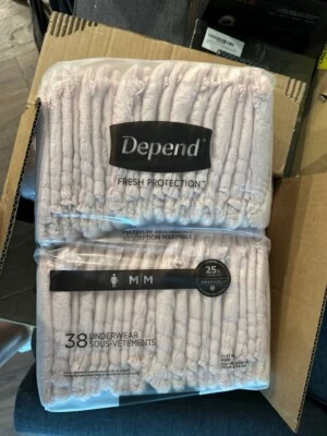 Нижнее белье Depend Fresh Protection для взрослых при недержании мочевого пузыря и послеродовом периоде - Изображение 1 из 4