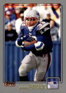 2001 Topps #38 Kevin Faulk New England Patriots - Bild 1 von 2
