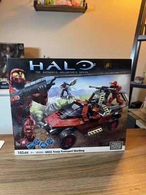 Halo Mega Bloks UNSC Troop Transport Warthog Set 96866 NISB RARE MINT - Image 1 of 4