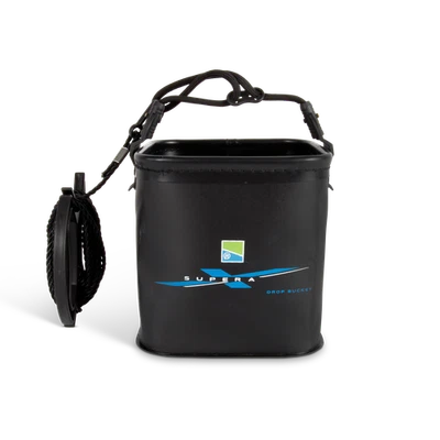 PRESTON Supera X Drop Bucket - Eimer Falteimer Ködereimer Kunststoffeimer - Bild 1 von 3