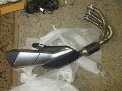 Triumph 765RS 765 Street triple 2023 2024 NEW original exhaust - Image 1 of 4