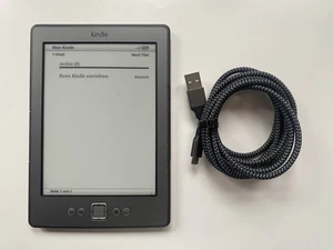 Amazon Kindle E-Reader E-Book Reader 4. Generation Tablet WLAN WiFi Model D01100 - Bild 1 von 7