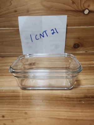 Glasslock Oven and Microwave Safe Food Storage Container - No lid        1cnt21 - Image 1 of 4