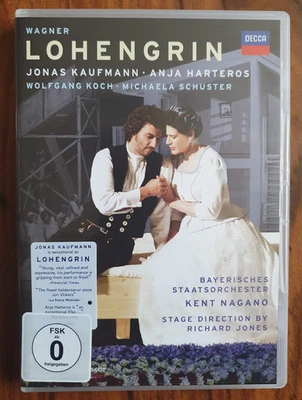 DVD - Richard Wagner - Lohengrin - Jonas Kaufmann - Auf 2 DVDs - Bild 1 von 3