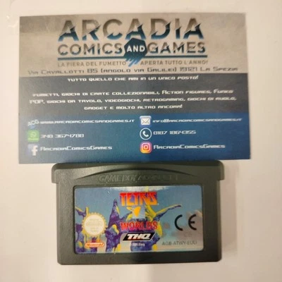 Tetris Worlds GBA Game Boy Advance Nintendo Solo Cartuccia Loose - Immagine 1 di 2