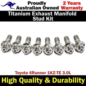 Titanium Exhaust Manifold Stud Kit For Toyota 4Runner 1KZ-TE 3.0L - Picture 1 of 5