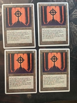 *** 4x CHRONICLES Tormod's Crypt NM-Mint *** DUTY FREE MtG Magic - Image 1 of 2