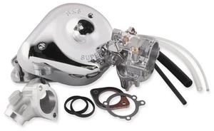 S&amp;S Super G Shorty Carburetor Kit - 2 1/16in. Motorcycle Street Bike 11-0427 - Picture 1 of 4
