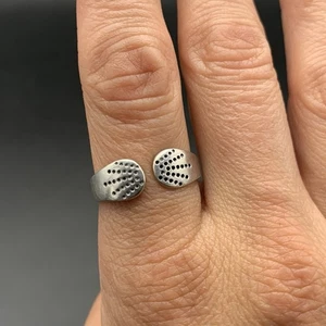Sterling Silver “be Here Now” Inspirational Band Ring Size 8 - Picture 1 of 3