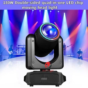 150W RGBW Mini LED Moving Head Light Stage DJ Party Disco Beam Lights Doube HEAD - Picture 1 of 9