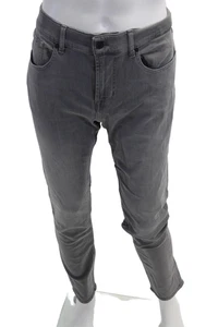 7 For All Mankind Mens Straight Tapered Jeans Gray Size 33 - Picture 1 of 7