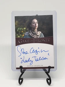 Oona Chaplin 2024 Rittenhouse GOT Legends of the Realm Inscription AUTO SP - Picture 1 of 2