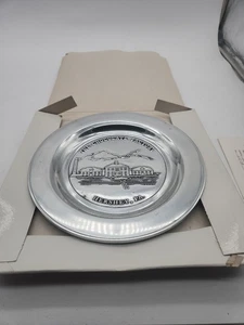 Rare Vintage Hershey, Pennsylvania The Chocolate Factory Wilton Pewter Plate - Picture 1 of 5