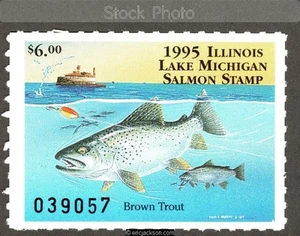 IL Salmon 20 mint, NH, VF - Picture 1 of 1