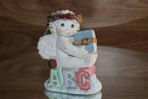 Joy of Learning Angel w/Books Sitting ABC Dreamsicles Figurine #11595 VTG 2000 - Picture 1 of 12