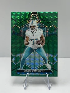 2024 Panini Mosaic - Raheem Mostert #136 Green Mosaic Prizm - Picture 1 of 2
