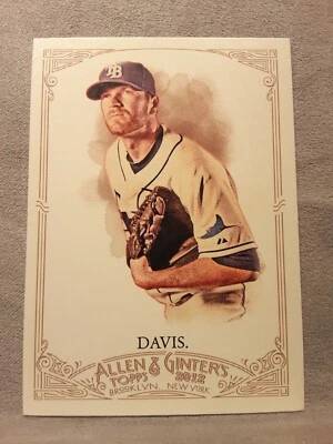 2012 Topps Allen & Ginter  Wade Davis #259 Tampa Bay Rays - Image 1 of 2