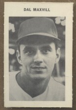 1969 Milton Bradley Dal Maxvill St. Louis Cardinals