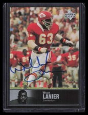 1997 Upper Deck Legends Autographs al45 Willie Lanier Auto