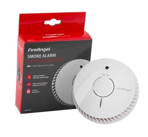 FireAngel FA6615-R Optical Smoke Alarm with Alkaline Batteries - Picture 1 of 7