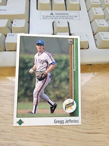 1989 Upper Deck #9 GREG JEFFERIES - Bild 1 von 1