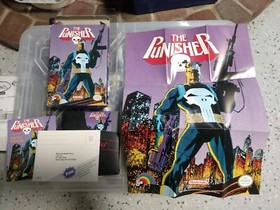 LOT💀NES The Punisher CIB POSTER RegistrationCard+PS2 Garth Ennis Comics ++ 👀