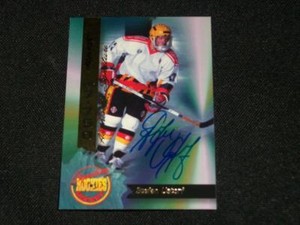 1994 Signature Rookies Stefan Ustorf Signed On Card Auto #6838/7750  TOUGH  K