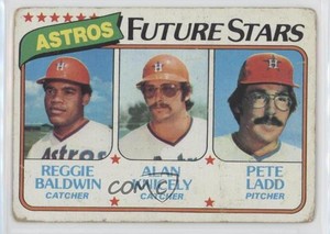 1980 Topps Future Stars Reggie Baldwin Alan Knicely Pete Ladd #678 Rookie RC