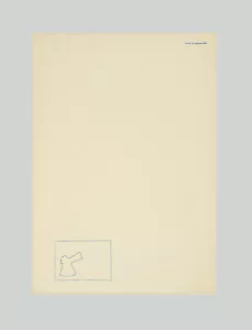 Alighiero BOETTI - "Territori occupati", 1971 - Serigrafia, 59 x 42,5 cm - Foto 1 di 4