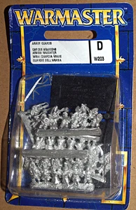 Warmaster Araby Guards blister metal 10mm scale models Games Workshop Warhammer - Picture 1 of 1