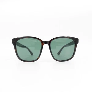 Gucci GG0637 Square Sunglasses Dark Havana Green OS - Picture 1 of 12