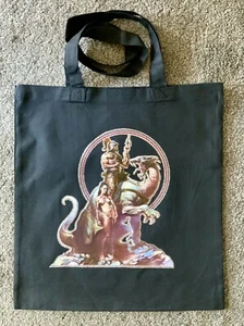Original Vintage Print Boris Vallejo Man And Woman 1981 Printed On A Tote Bag - Picture 1 of 2